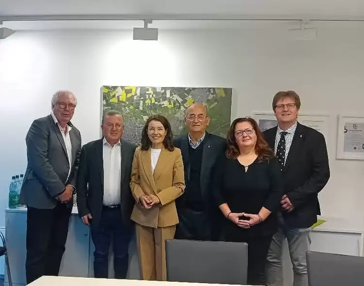 Ο Δήμαρχος Κατερίνης Ι. Ντούμος στην αδελφοποιημένη πόλη Μάινταλ της Γερμανίας