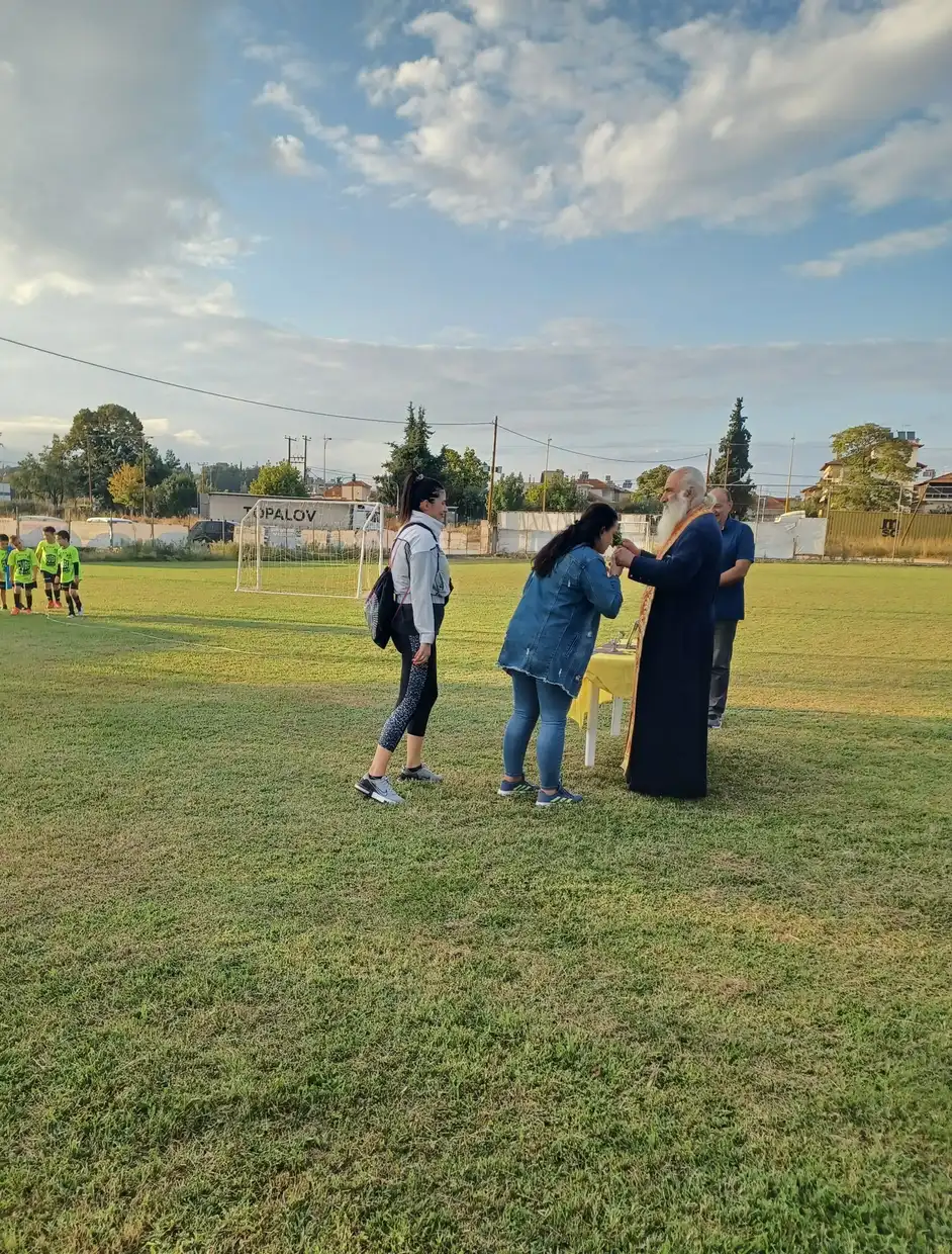 Ελπίδα Ανδρομάχης & Νεφέλες Κατερίνης: Ξεκίνημα με Αγιασμό για το 2025 2026