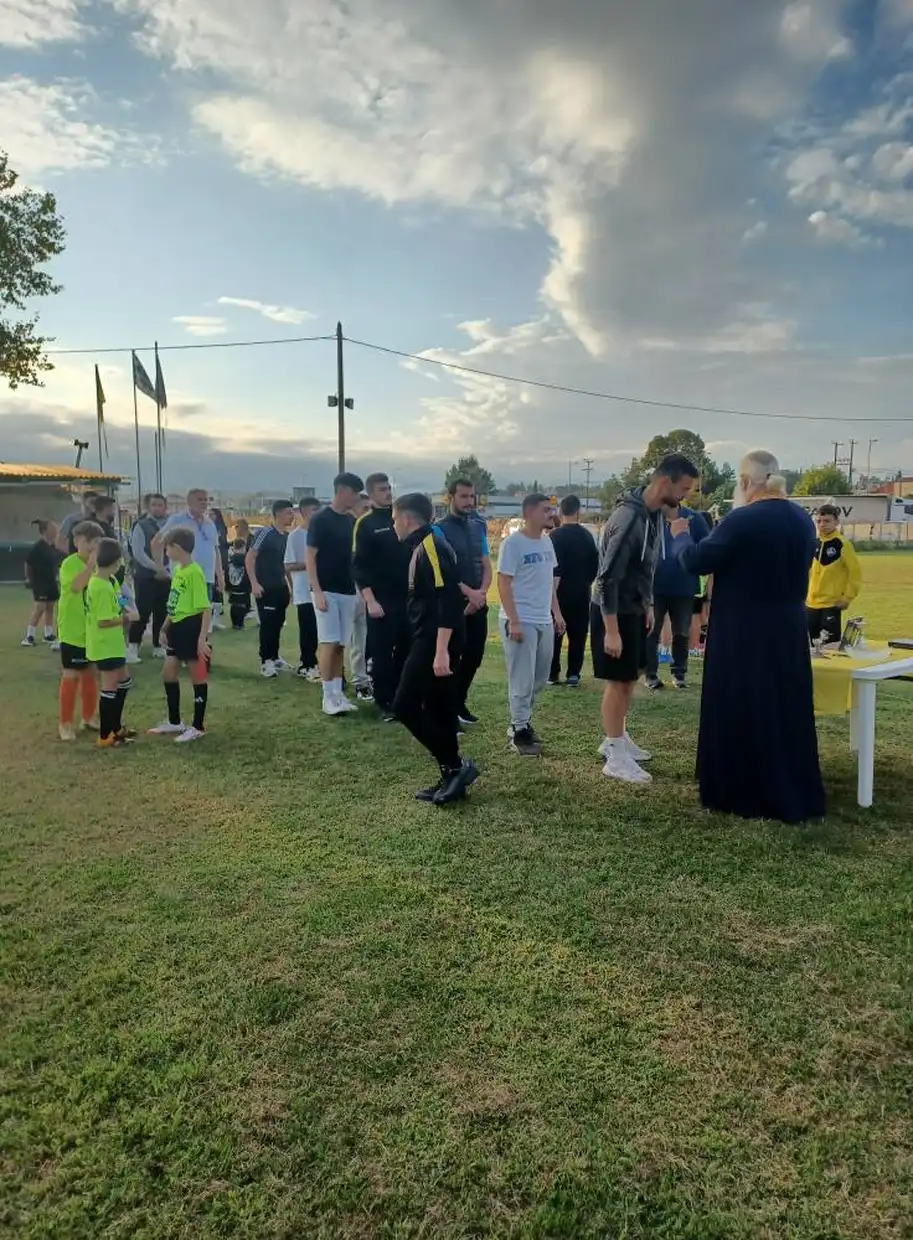 Ελπίδα Ανδρομάχης & Νεφέλες Κατερίνης: Ξεκίνημα με Αγιασμό για το 2025 2026