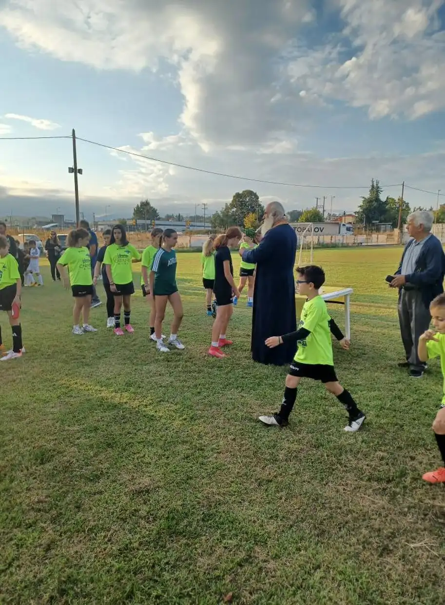 Ελπίδα Ανδρομάχης & Νεφέλες Κατερίνης: Ξεκίνημα με Αγιασμό για το 2025 2026