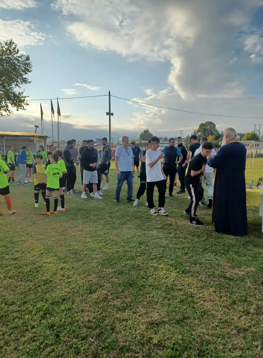 Ελπίδα Ανδρομάχης & Νεφέλες Κατερίνης: Ξεκίνημα με Αγιασμό για το 2025 2026