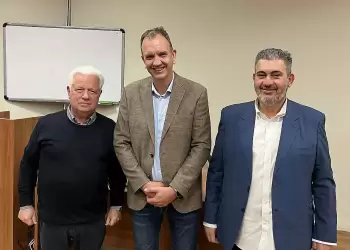 Επίσκεψη επιχειρηματιών στο Τμήμα Διοίκησης Εφοδιαστικής Αλυσίδας Κατερίνης του Διεθνούς Πανεπιστημίου της Ελλάδος