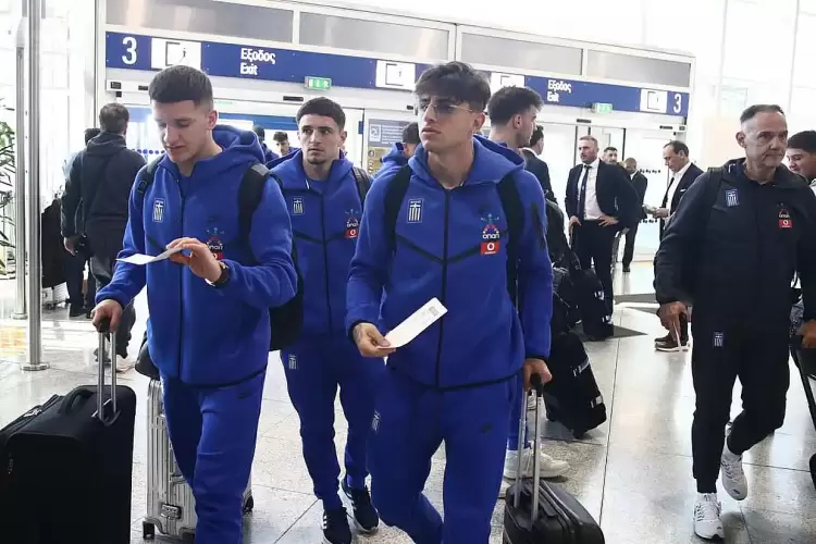 Εθνικής Ελλάδας: Αναχώρησε για Γλασκώβη με στόχο το διπλό Εθνικής Ελλάδας: Αναχώρησε για Γλασκώβη με στόχο το διπλό