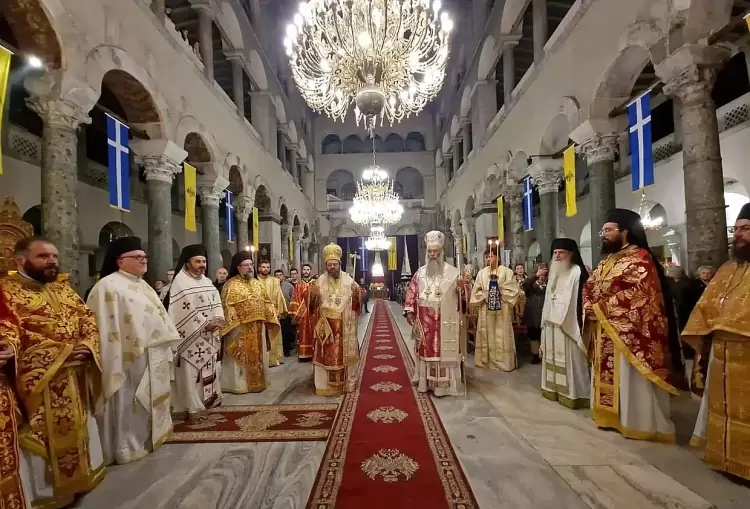 Φοιτητική Αγρυπνία στον Ιερό Ναό Αγίου Δημητρίου Πολιούχου Θεσσαλονίκης