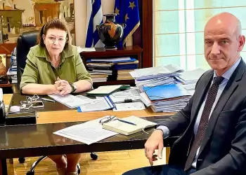 Φώντας Μπαραλιάκος: Προχωρά η ανακατασκευή της γέφυρας στον Αρχαιολογικό Xώρο του Δίου