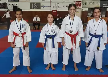 ΓΑΣ Ολύμπιος Μαχητής: 42 μετάλλια στο Πανημαθνιακός Open Karate Μακροχώρι 2025