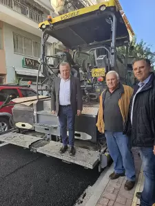 Κατερίνη: Ασφαλτοστρώσεις σε Αστικά από τον Δήμο