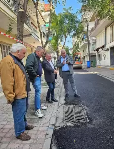Κατερίνη: Ασφαλτοστρώσεις σε Αστικά από τον Δήμο