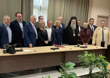 Κατερίνη: Δεξίωση στο Δημαρχείο με τον Δήμαρχο και το Δημοτικό Συμβούλιο μετά την παρέλαση (εικόνες)