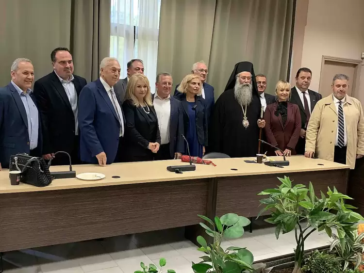 Κατερίνη: Δεξίωση στο Δημαρχείο με τον Δήμαρχο και το Δημοτικό Συμβούλιο μετά την παρέλαση (εικόνες)