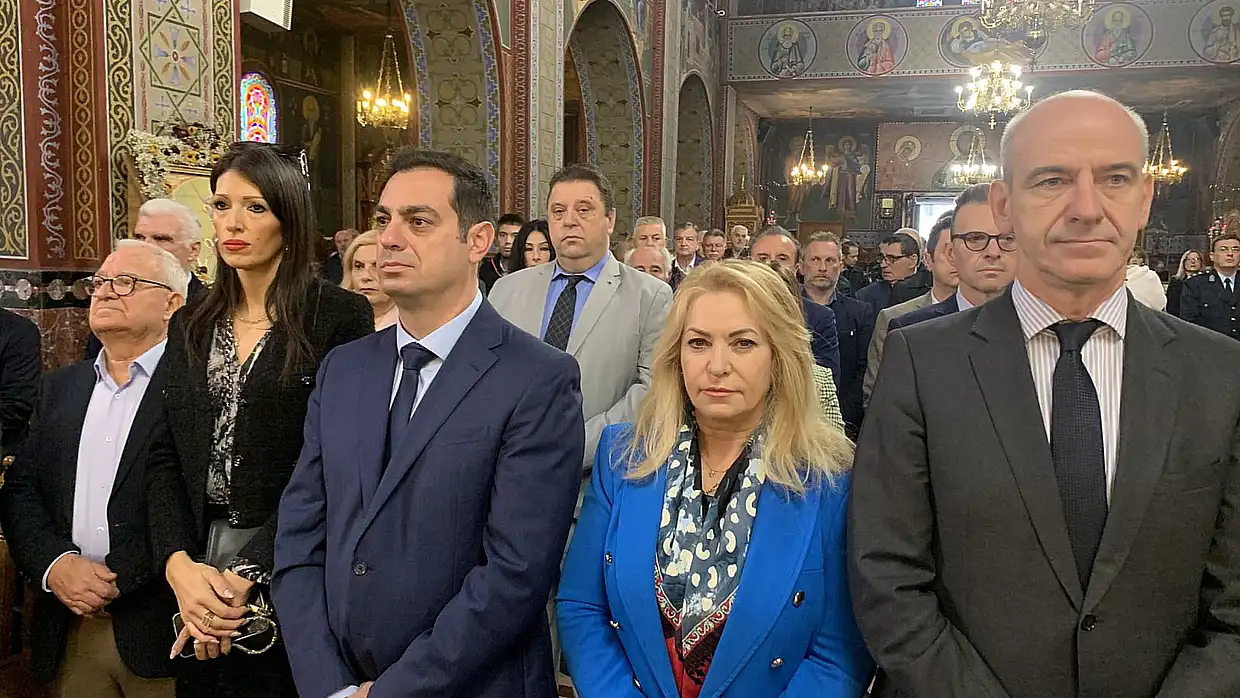 Κατερίνη: Ο εορτασμός της Ημέρας της Αστυνομίας και του Αγίου Αρτεμίου (φωτορεπορτάζ και βίντεο) Κατερίνη: Ο εορτασμός της Ημέρας της Αστυνομίας και του Αγίου Αρτεμίου