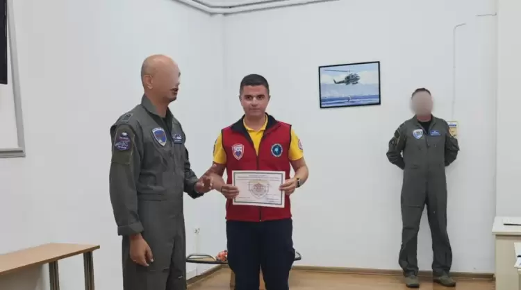 Μέλος της Διασωστικής Ομάδας Πιερίας ολοκλήρωσε το Σχολείο Εκπαίδευσης Θαλάσσιας Επιβίωσης της Πολεμικής Αεροπορίας