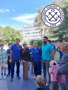 Ναυτικός Όμιλος Κατερίνης: Παρουσίασε το άθλημα της Κωπηλασίας στην Πλατεία Ελευθερίας της Κατερίνης