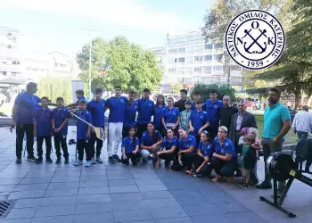 Ναυτικός Όμιλος Κατερίνης: Παρουσίασε το άθλημα της Κωπηλασίας στην Πλατεία Ελευθερίας της Κατερίνης