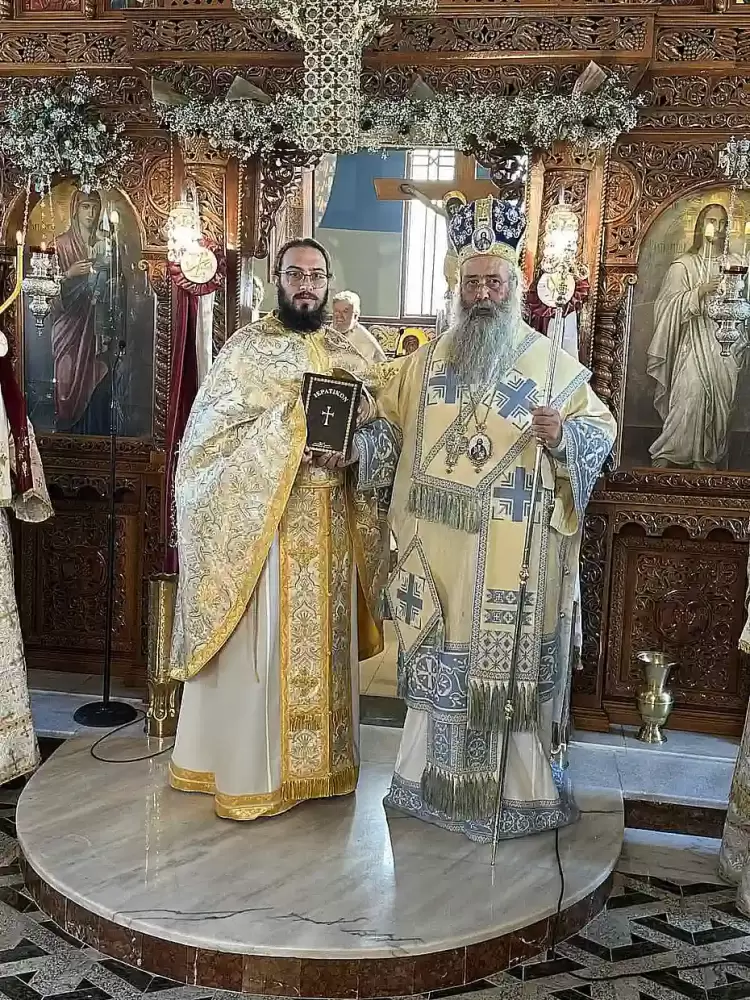 Νέος Ιερέας στην Ενορία Αλωνιών