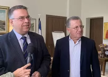 Σε θετικό κλίμα η συνάντηση του  Ι. Ντούμου με το νέο Γ.Γ.  Αποκεντρωμένης Διοίκησης  Δ. Γαλαμάτη