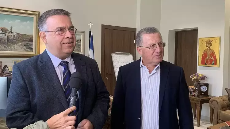 Σε θετικό κλίμα η συνάντηση του  Ι. Ντούμου με το νέο Γ.Γ.  Αποκεντρωμένης Διοίκησης  Δ. Γαλαμάτη