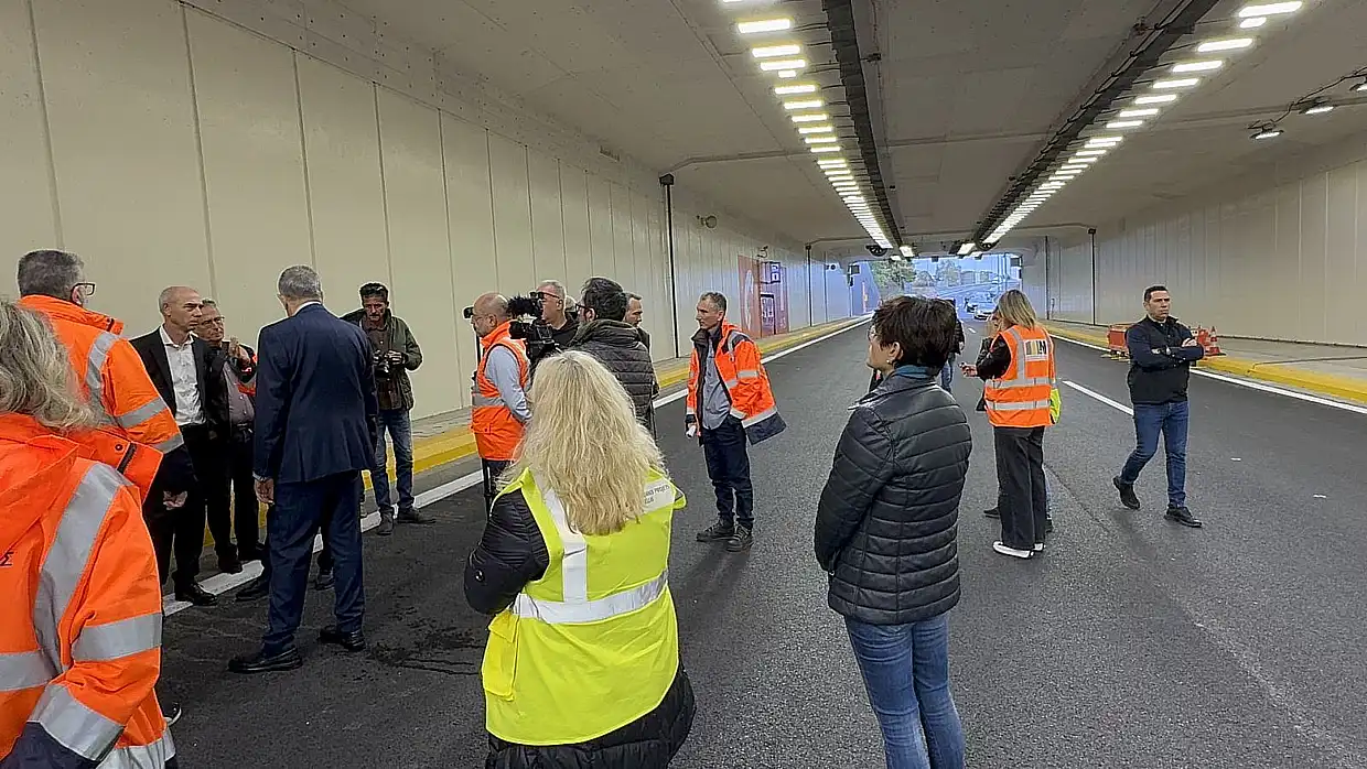 Σήραγγα Κατερίνης: Νέα εποχή με κορυφαία τεχνολογία και πρότυπα ασφάλειας (βίντεο & εικόνες) Σήραγγα Κατερίνης: Νέα εποχή με κορυφαία τεχνολογία και πρότυπα ασφάλειας, από σήμερα Δευτέρα 20/10/2025 στις 18:00