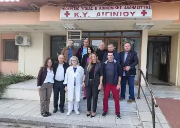 Στην  Αλυκή και το Αιγίνιο η Έλενα Σώκου