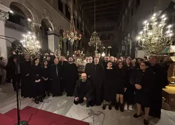 Η Σχολή Βυζαντινής Μουσικής της Ιεράς Μητροπόλεως Κίτρους, Κατερίνης και Πλαταμώνος στον Ιερό Ναό του Πολιούχου Θεσσαλονίκης Η Σχολή Βυζαντινής Μουσικής της Ιεράς Μητροπόλεως Κίτρους, Κατερίνης και Πλαταμώνος στον Ιερό Ναό του Πολιούχου Θεσσαλονίκης