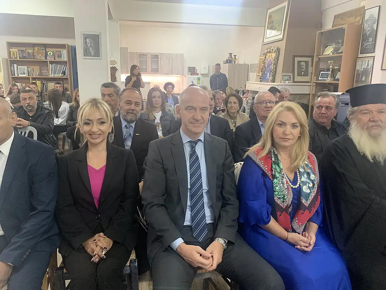 Σύλλογος Κρητών «Οι Σταυραετοί»: Τελέστηκε ο Αγιασμός για την νέα πολιτιστική χρονιά στην Κατερίνη