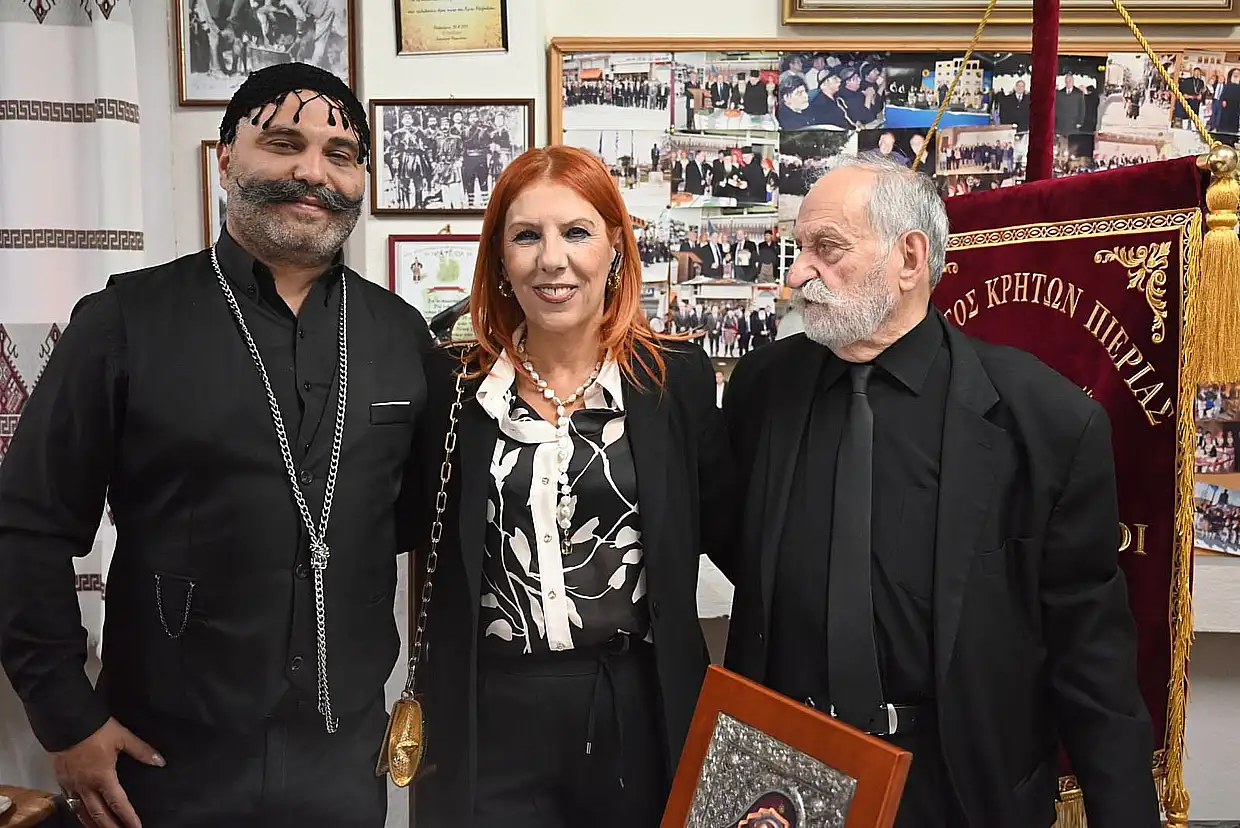 Σύλλογος Κρητών «Οι Σταυραετοί»: Τελέστηκε ο Αγιασμός για την νέα πολιτιστική χρονιά στην Κατερίνη