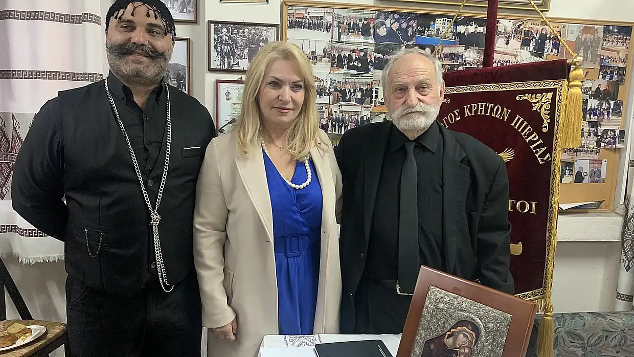 Σύλλογος Κρητών «Οι Σταυραετοί»: Τελέστηκε ο Αγιασμός για την νέα πολιτιστική χρονιά στην Κατερίνη