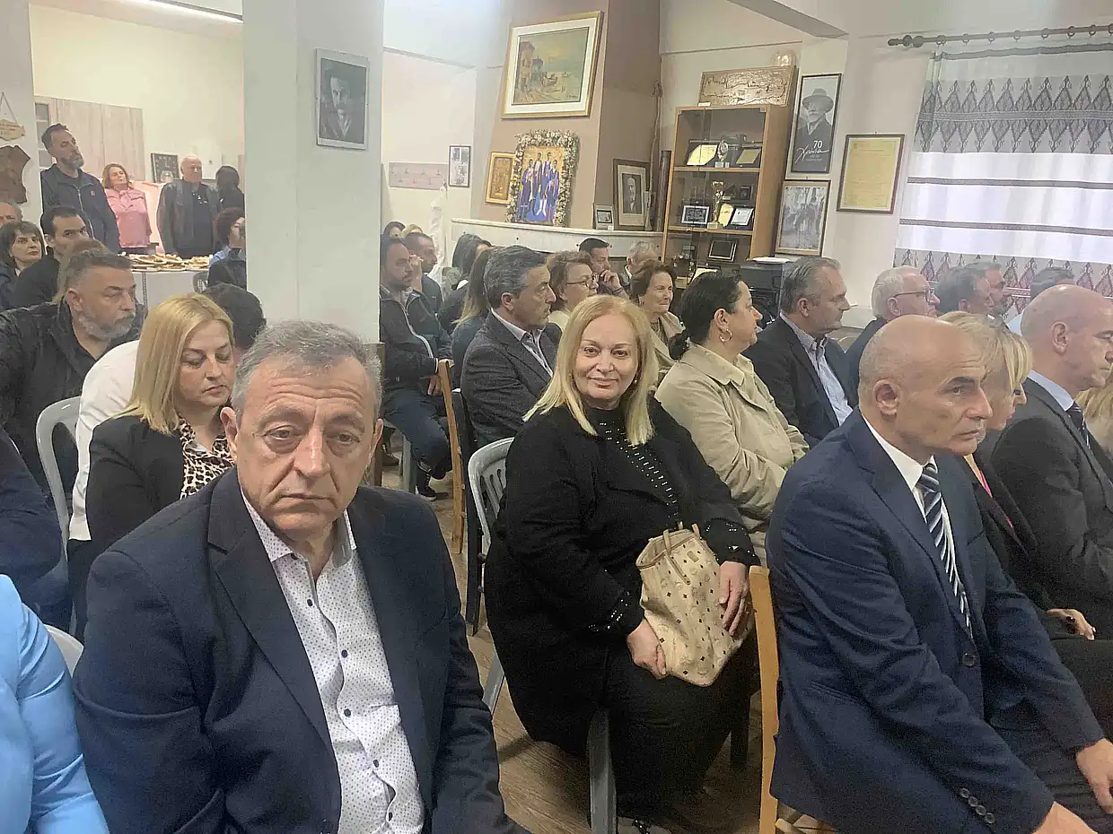 Σύλλογος Κρητών «Οι Σταυραετοί»: Τελέστηκε ο Αγιασμός για την νέα πολιτιστική χρονιά στην Κατερίνη