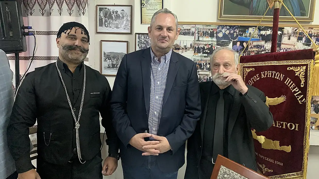 Σύλλογος Κρητών «Οι Σταυραετοί»: Τελέστηκε ο Αγιασμός για την νέα πολιτιστική χρονιά στην Κατερίνη