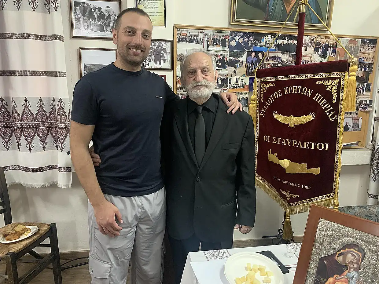 Σύλλογος Κρητών «Οι Σταυραετοί»: Τελέστηκε ο Αγιασμός για την νέα πολιτιστική χρονιά στην Κατερίνη