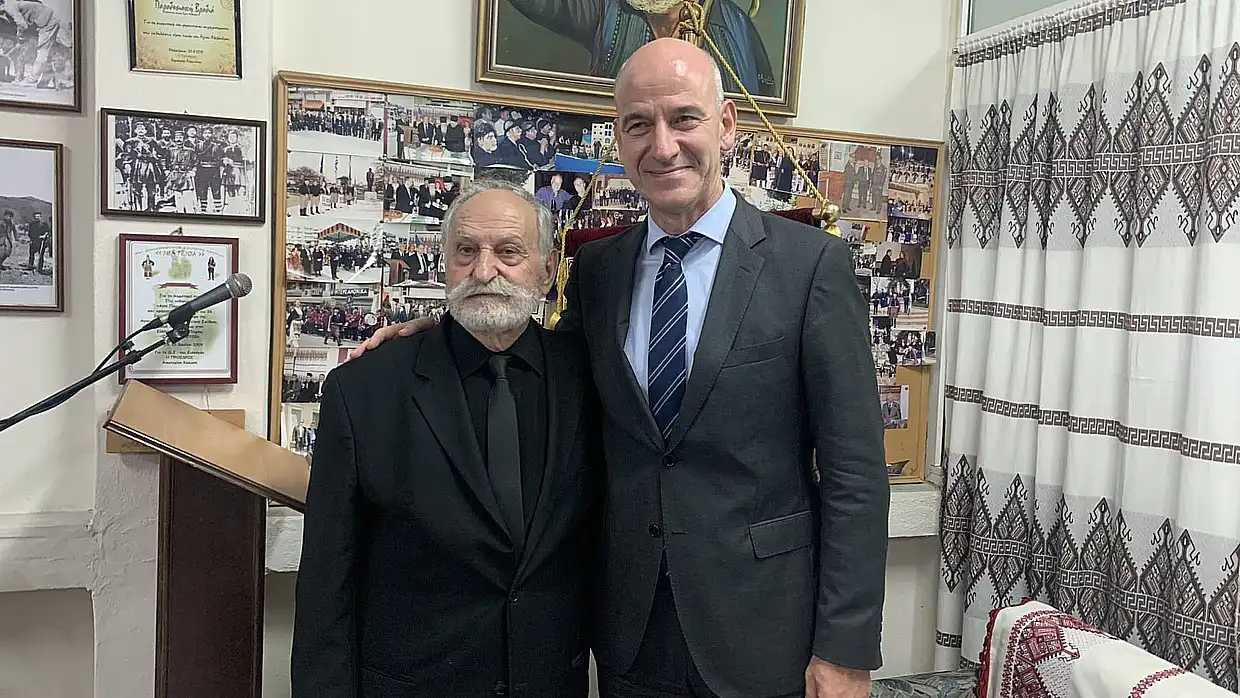 Σύλλογος Κρητών «Οι Σταυραετοί»: Τελέστηκε ο Αγιασμός για την νέα πολιτιστική χρονιά στην Κατερίνη