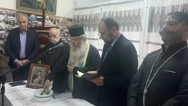 Σύλλογος Κρητών «Οι Σταυραετοί»: Τελέστηκε ο Αγιασμός για την νέα πολιτιστική χρονιά στην Κατερίνη Σύλλογος Κρητών «Οι Σταυραετοί»: Τελέστηκε ο Αγιασμός για την νέα πολιτιστική χρονιά στην Κατερίνη