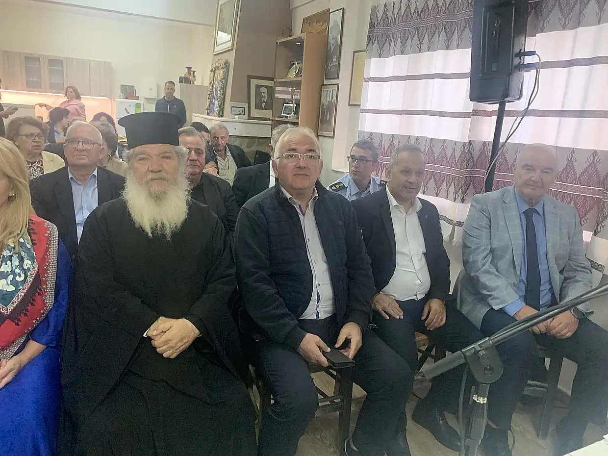 Σύλλογος Κρητών «Οι Σταυραετοί»: Τελέστηκε ο Αγιασμός για την νέα πολιτιστική χρονιά στην Κατερίνη