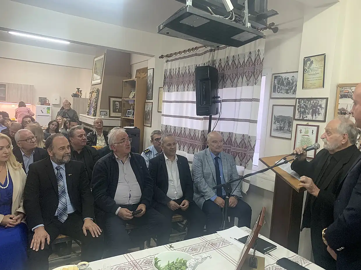 Σύλλογος Κρητών «Οι Σταυραετοί»: Τελέστηκε ο Αγιασμός για την νέα πολιτιστική χρονιά στην Κατερίνη