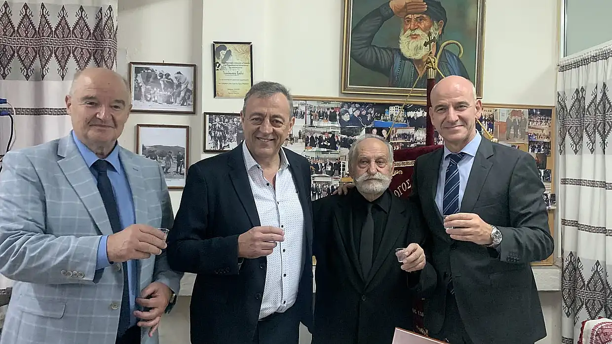 Σύλλογος Κρητών «Οι Σταυραετοί»: Τελέστηκε ο Αγιασμός για την νέα πολιτιστική χρονιά στην Κατερίνη