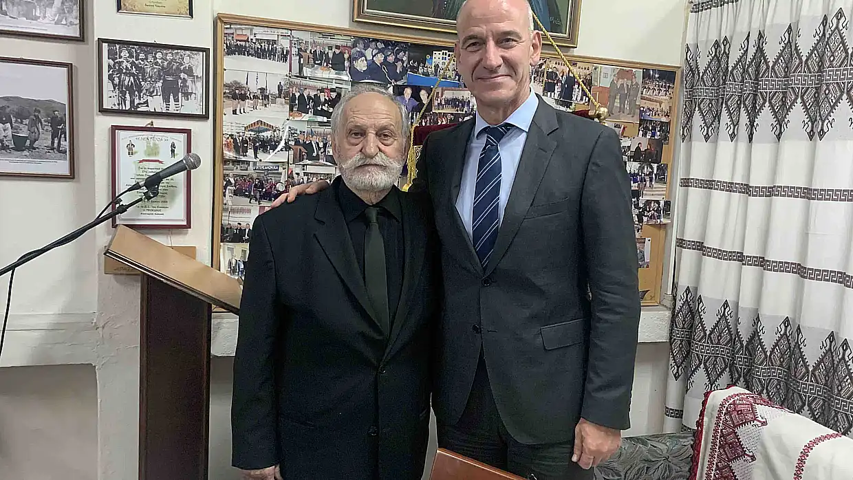 Σύλλογος Κρητών «Οι Σταυραετοί»: Τελέστηκε ο Αγιασμός για την νέα πολιτιστική χρονιά στην Κατερίνη