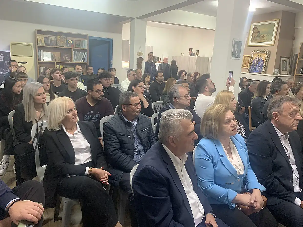 Σύλλογος Κρητών «Οι Σταυραετοί»: Τελέστηκε ο Αγιασμός για την νέα πολιτιστική χρονιά στην Κατερίνη