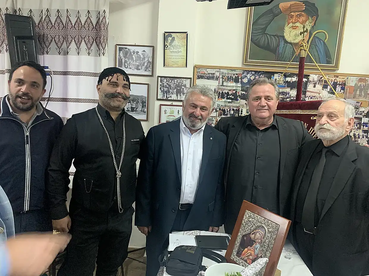 Σύλλογος Κρητών «Οι Σταυραετοί»: Τελέστηκε ο Αγιασμός για την νέα πολιτιστική χρονιά στην Κατερίνη