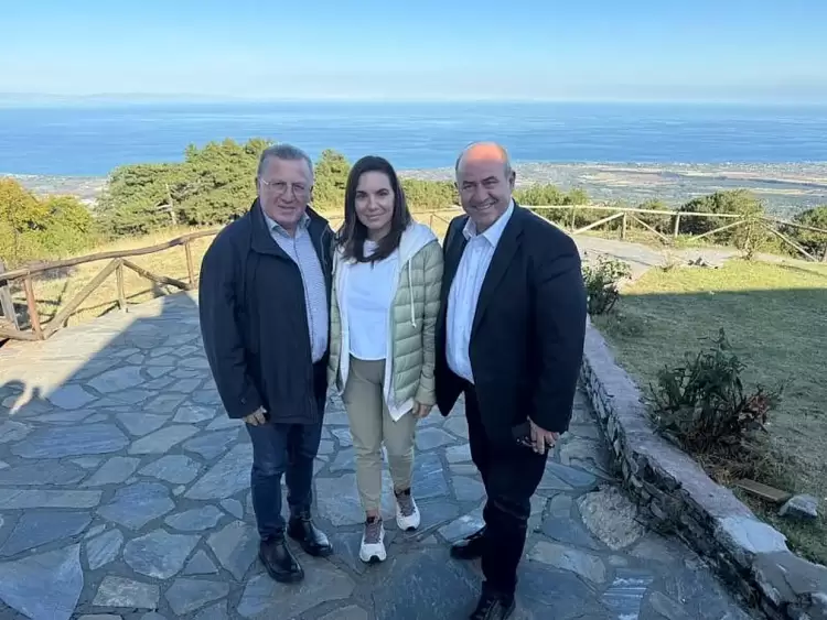 Συνάντηση Όλγα Κεφαλογιάννη με το Δήμαρχο Κατερίνης