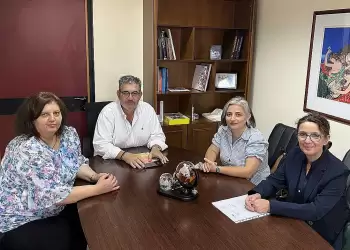 Συνάντηση του Προέδρου του Επιμελητηρίου Πιερίας με στελέχη του Κέντρου Πρόληψης Πιερίας «Άτρακτος»