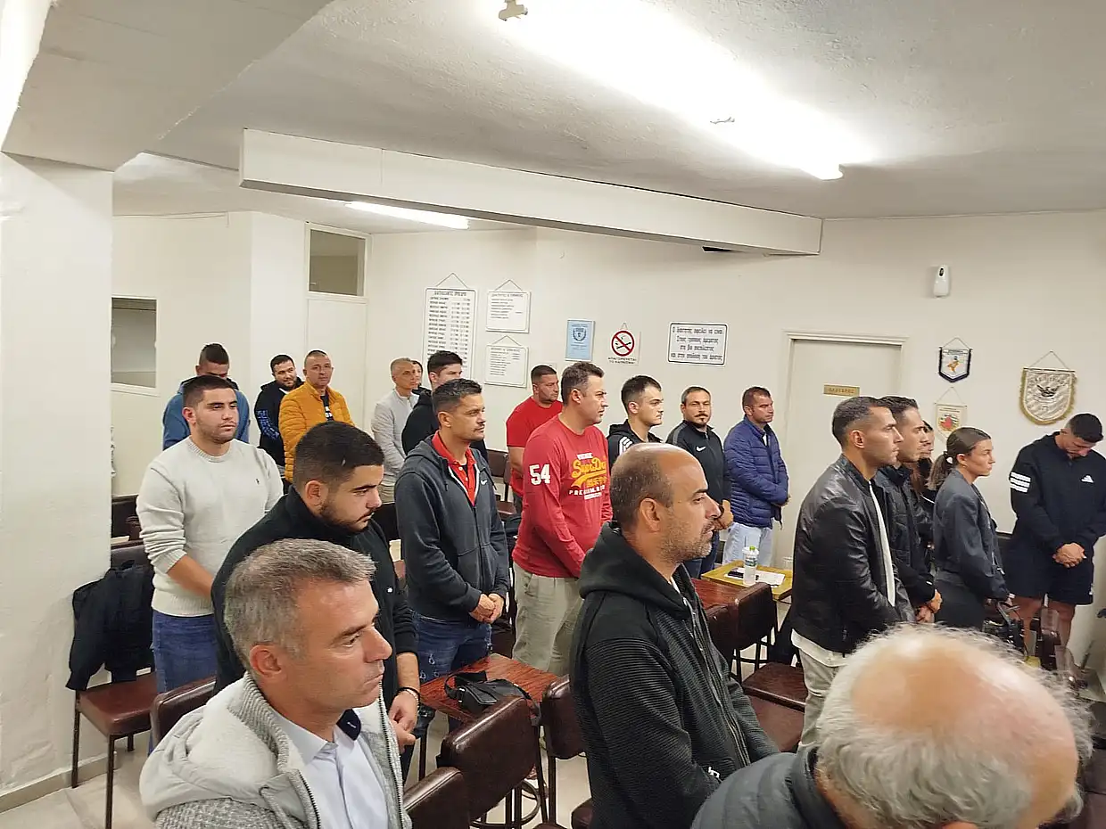 Σύνδεσμος Διαιτητών Ποδοσφαίρου Ν. Πιερίας – Πραγματοποιήθηκε ο καθιερωμένος Αγιασμός