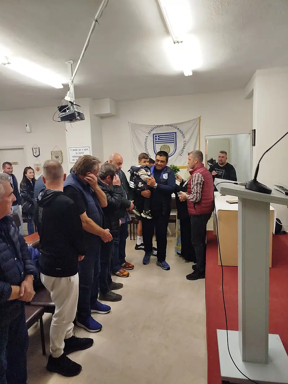 Σύνδεσμος Διαιτητών Ποδοσφαίρου Ν. Πιερίας – Πραγματοποιήθηκε ο καθιερωμένος Αγιασμός