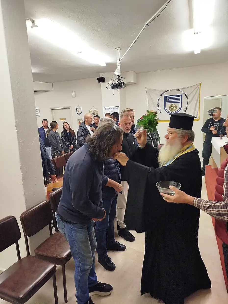 Σύνδεσμος Διαιτητών Ποδοσφαίρου Ν. Πιερίας – Πραγματοποιήθηκε ο καθιερωμένος Αγιασμός