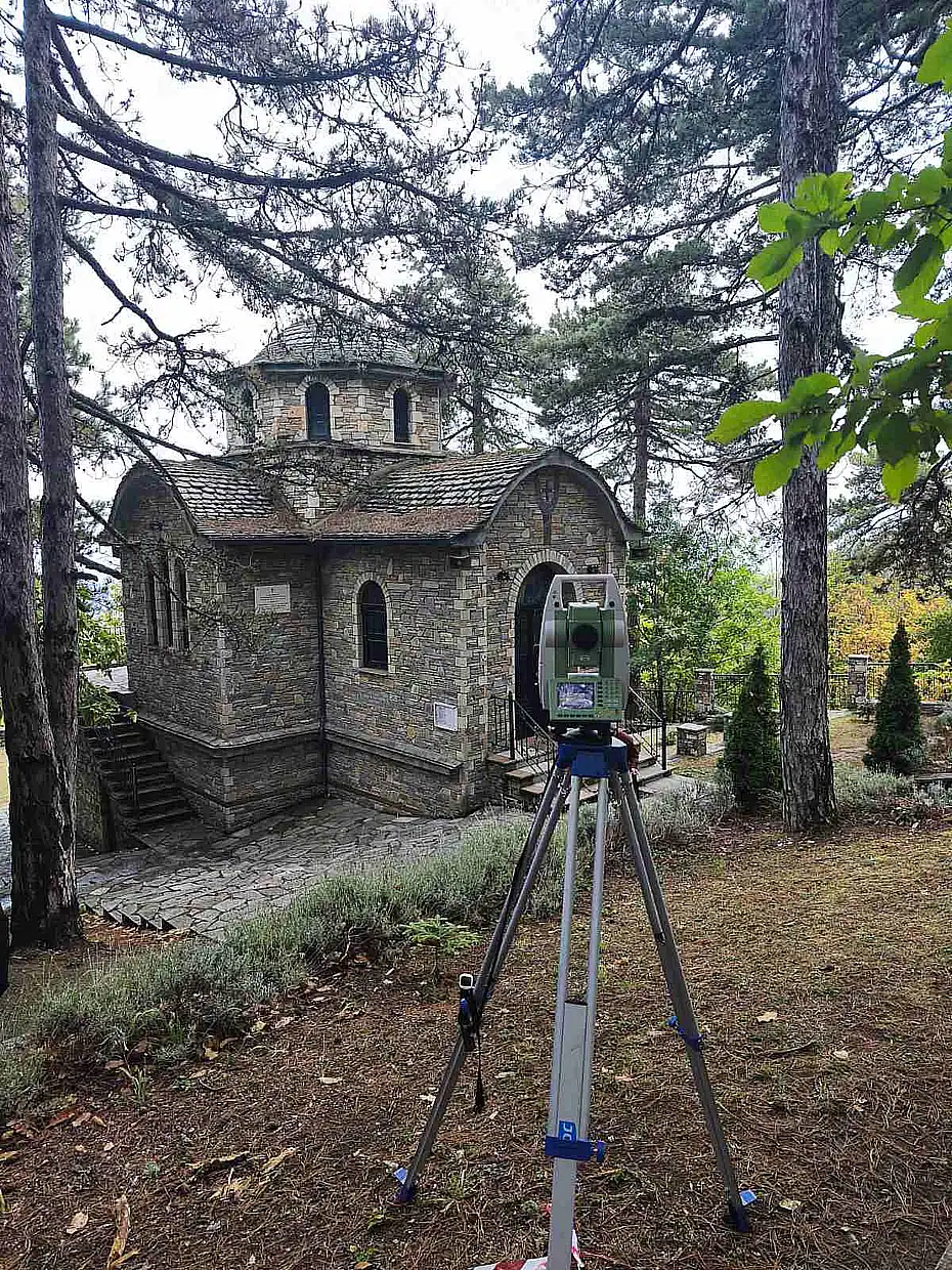 Τρισδιάστατη αποτύπωση Ναών της Μητρόπολης Κίτρους από το Πανεπιστήμιο Δυτικής Αττικής.