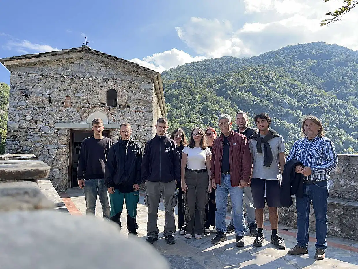 Τρισδιάστατη αποτύπωση Ναών της Μητρόπολης Κίτρους από το Πανεπιστήμιο Δυτικής Αττικής.