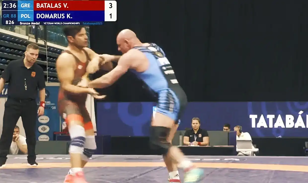 Χάλκινος παγκόσμιος πρωταθλητής ο Βασίλης Μπαταλας στην Ουγγαρία για το 2025 Χάλκινος παγκόσμιος πρωταθλητής ο Βασίλης Μπαταλας στην Ουγγαρία για το 2025