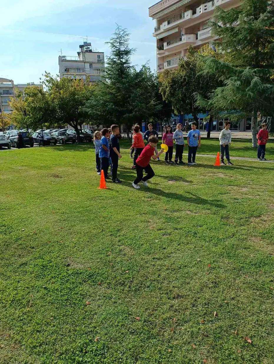 1ο Δημοτικό Σχολείο Κατερίνης: Καινοτόμες δράσεις φυσικής αγωγής