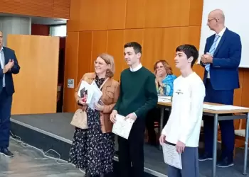 4ο Γυμνάσιο Κατερίνης: 1ο Βραβείο στον Διαγωνισμό «Θέλουμε Πειράματα 2025»