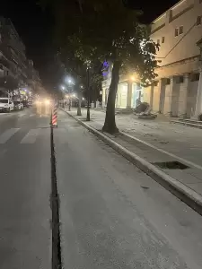 Άσφαλτος τον Ιούνιο, ξήλωμα τον Νοέμβριο: Στην Κατερίνη το ημερολόγιο… δεν συναντά τη λογική