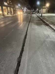 Άσφαλτος τον Ιούνιο, ξήλωμα τον Νοέμβριο: Στην Κατερίνη το ημερολόγιο… δεν συναντά τη λογική